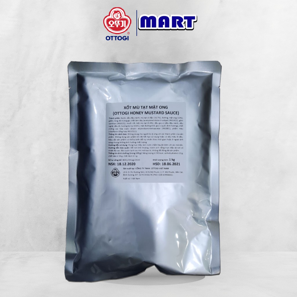 - xốt mù tạt mật ong ottogi 1kg