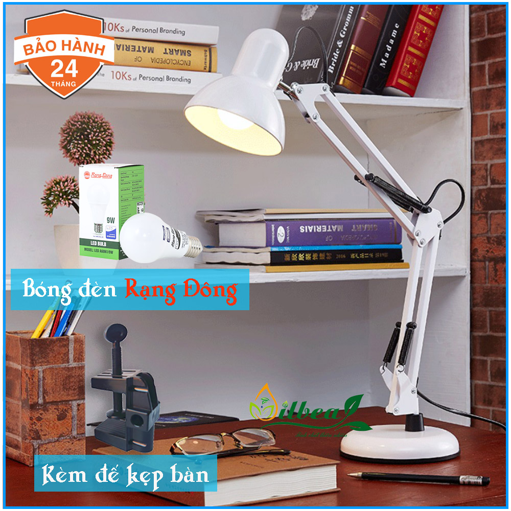 Đèn kẹp bàn đọc sách làm việc pixar px-811 để bàn chống cận thị