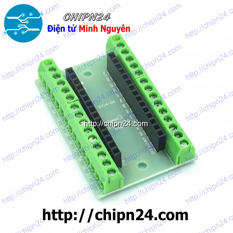 Đế ra chân Arduino Nano mở rộng
