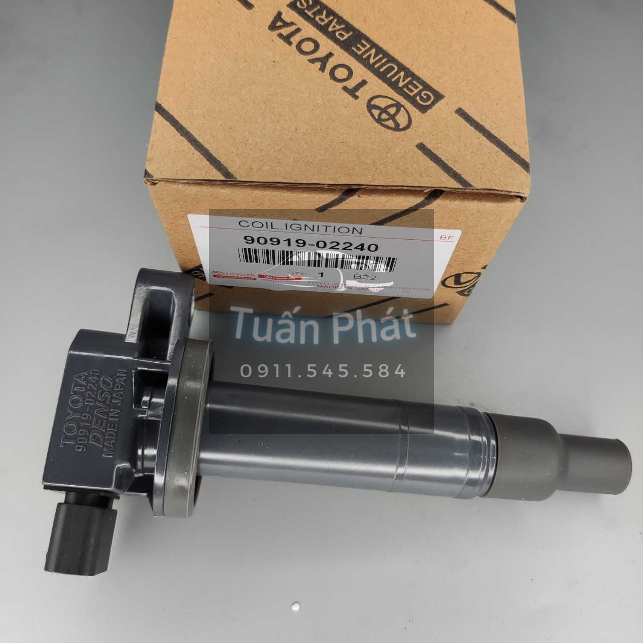 Mô bin đánh lửa toyota vios, yaris, máy 1nz 2007-2017 mobin