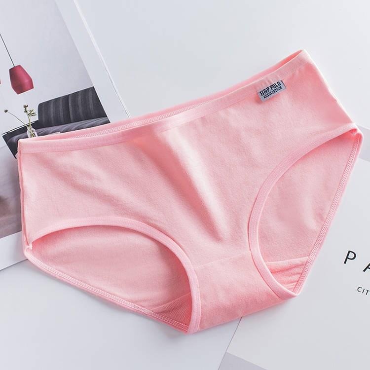 Quần lót cotton trơn kháng khuẩn co giãn tốt pulo
