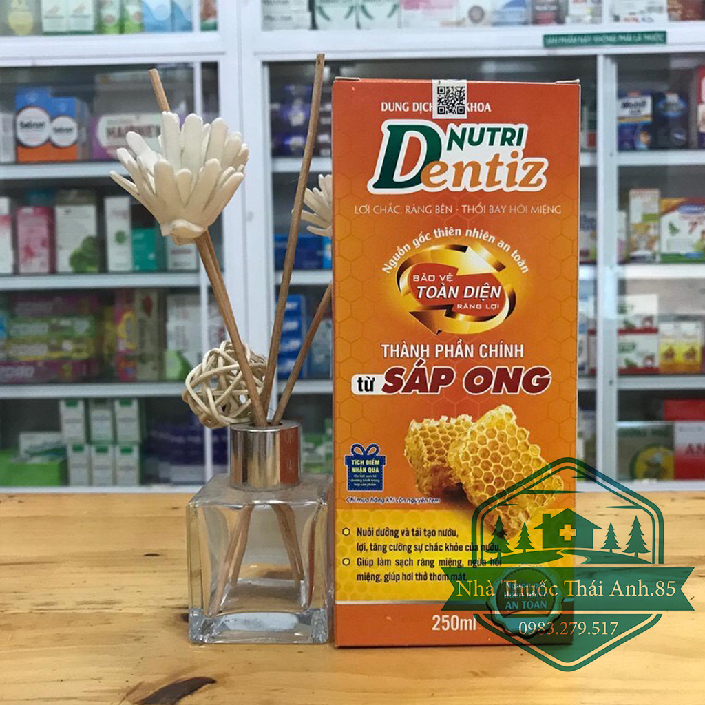 DUNG DỊCH NHA KHOA NUTRIDENTIZ 250ML