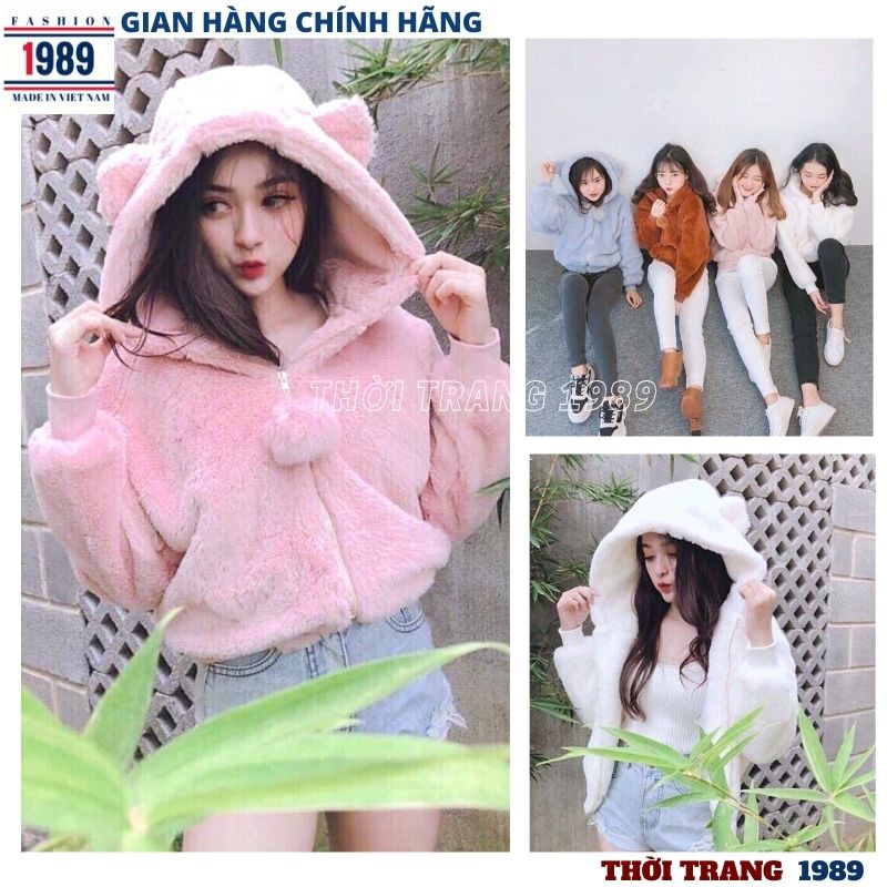 ÁO LÔNG HÀN QUỐC SIÊU ẤM SIÊU HOT HIT , THỜI TRANG 1989