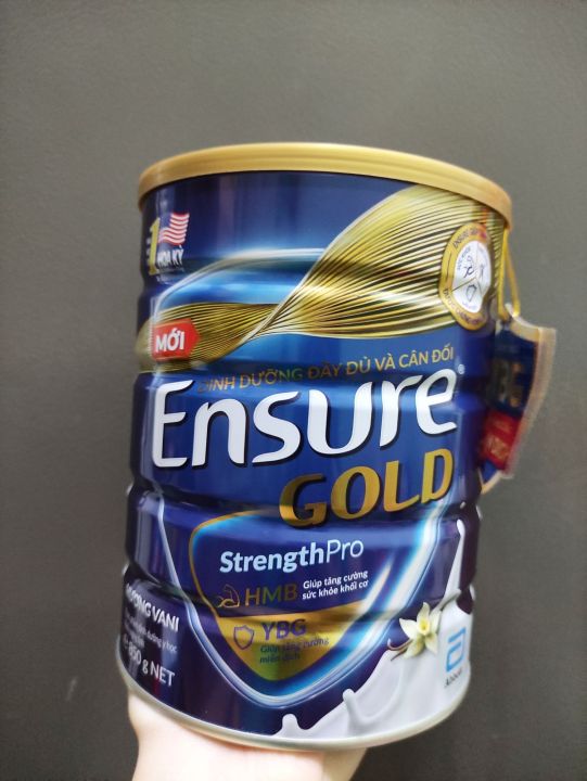 Combo 2 lon ensure gold vani 850gr 2025 mẫu mới