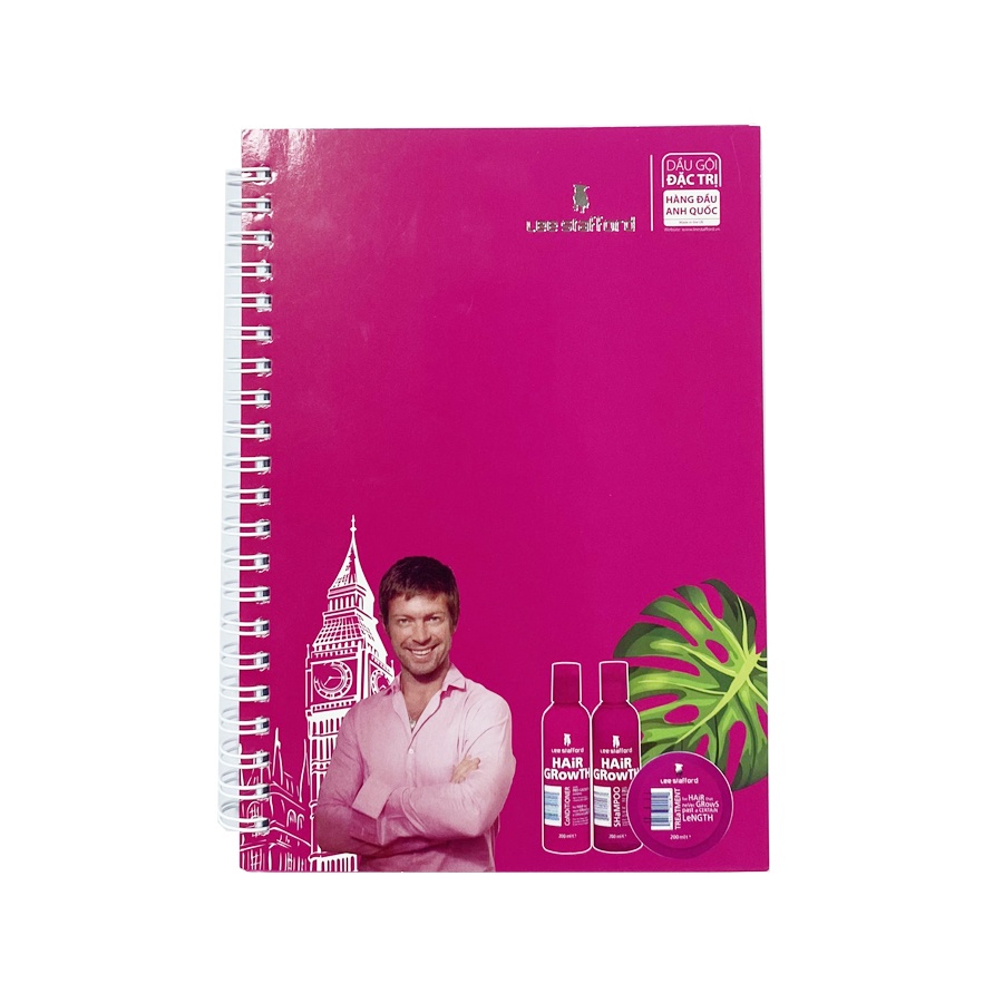 Sổ Lee Stafford gáy xoắn
