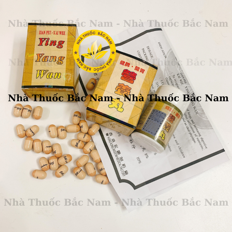 Dinh dưỡng hoàn. ying yang wan. hỗ trợ tăng cân. hộp 33 viên.
