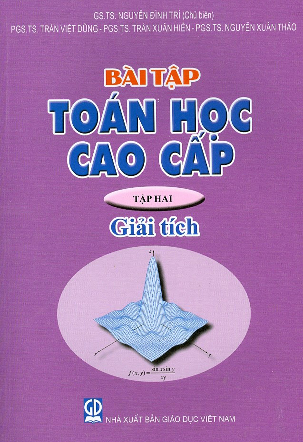Bài Tập Toán Học Cao Cấp - Tập 2 - Giải Tích