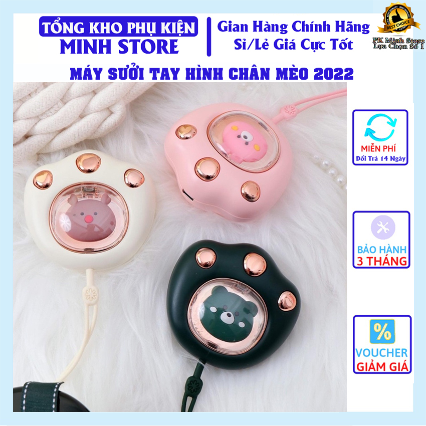Máy sưởi mini cầm tay dành cho mùa đông, thiết bị làm ấm tay nhỏ gọn tiện lợi, dễ dàng mang theo