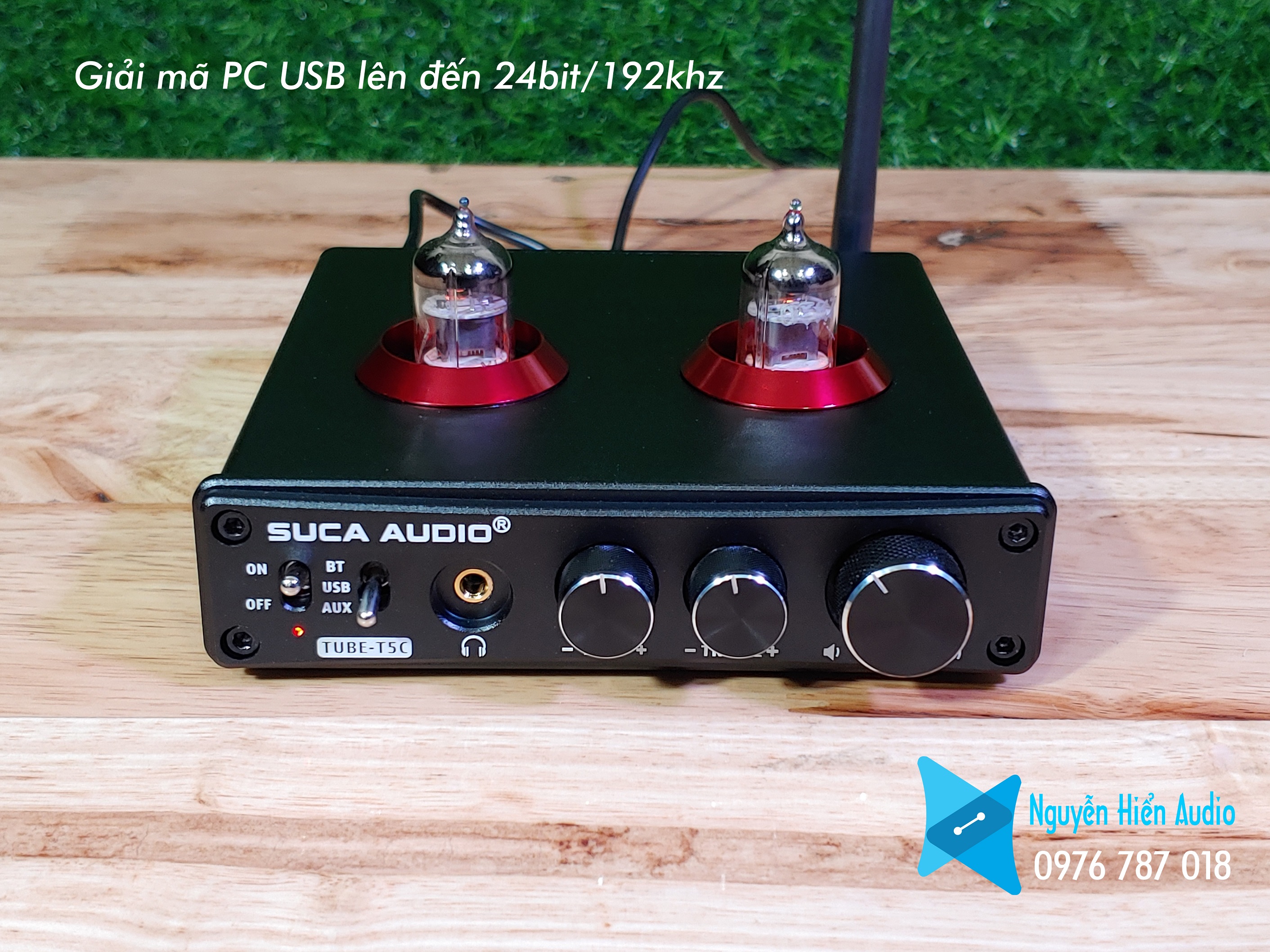 Pre đèn kết hợp giải mã DAC Suca Tube T5C hàng mới chính  hãng