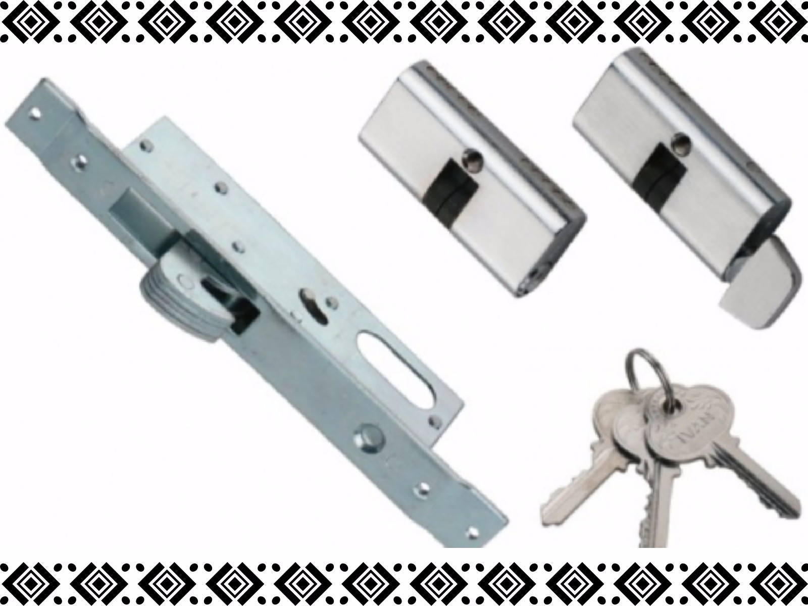 khóa cửa lùa DROLL