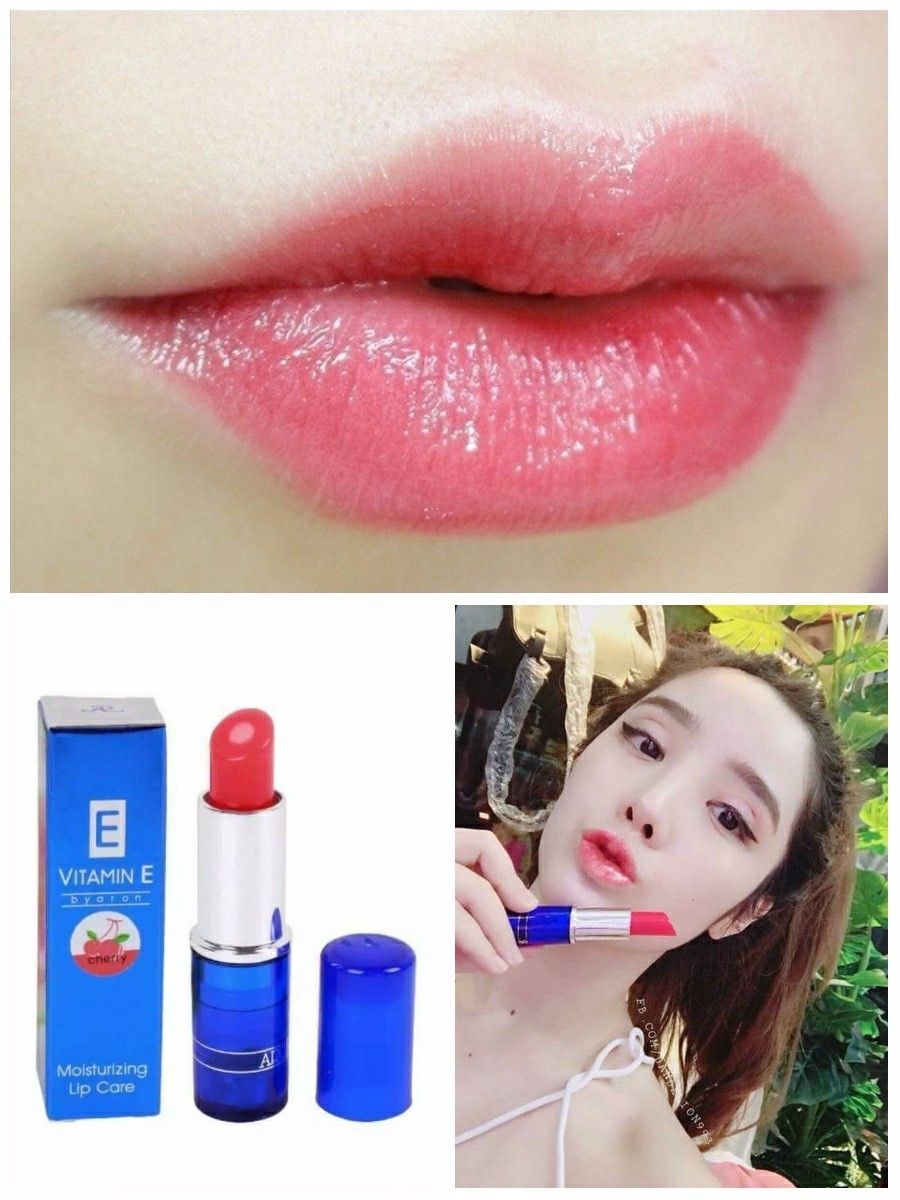 [HCM]Son dưỡng môi Vitamin E Aron Thái Lan mềm mịn môi