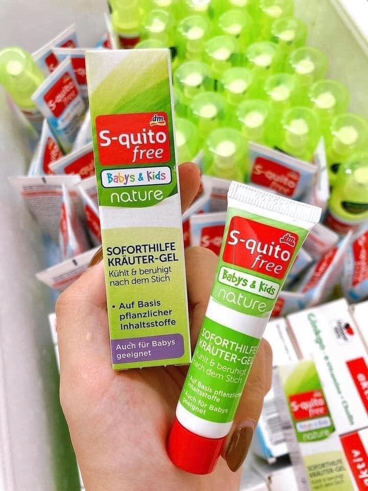 Kem bôi muỗi đốt squito free babys & kids dành cho bé từ sơ sinh