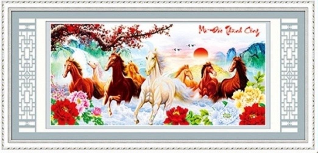 Tranh đính đá mã đáo thành công - lv187