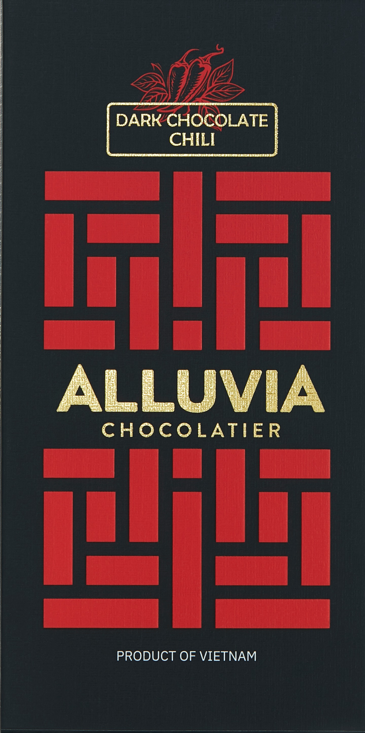 Sô cô la đen Alluvia ớt 100g