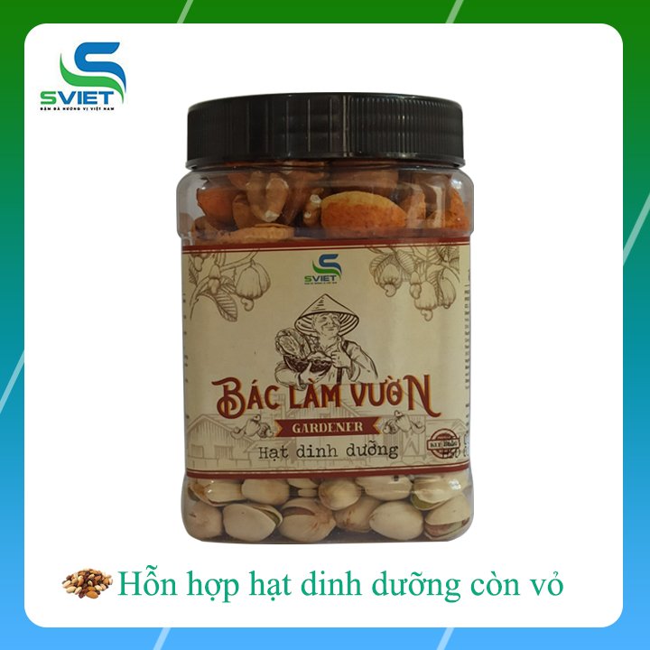 [ Hàng mới } - 500g hỗn hợp hạt dinh dưỡng còn vỏ Hạt điều - Hạt dẻ mỹ - Hạt hạnh nhân dùng ăn vặt - ăn chay - ăn khiêng