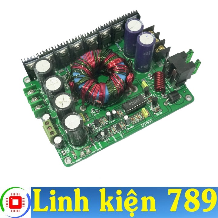 Mạch tăng áp 12v lên +/-28v và +/-15v - linh kiện 789