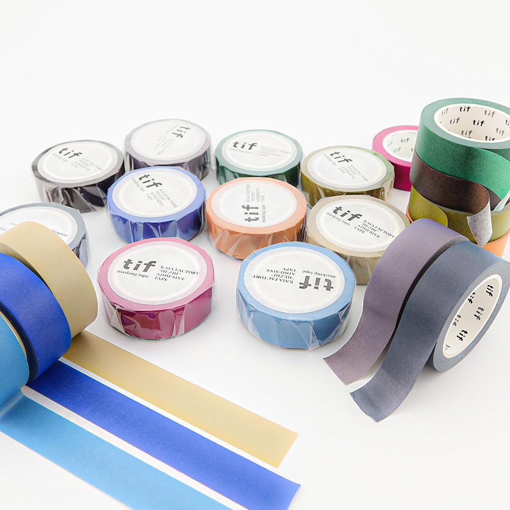 Cuộn washi tape tif clear trang trí