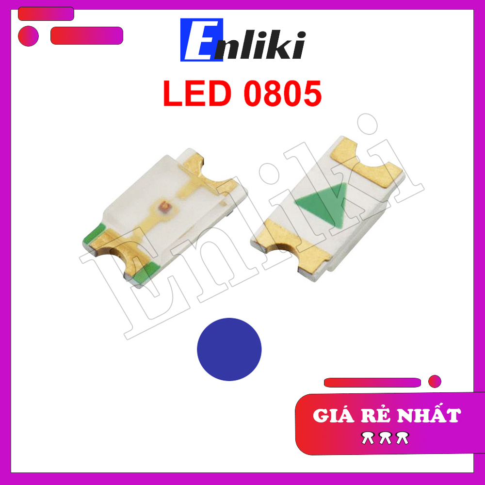 Led dán 0805 màu xanh dương