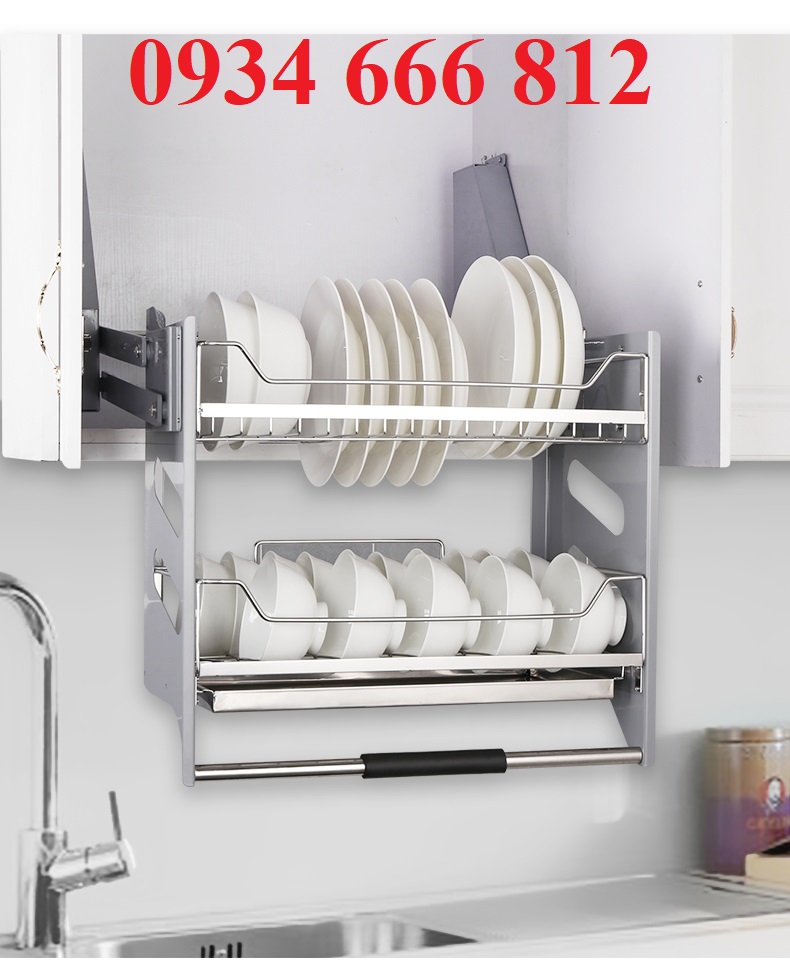 Giá bát nâng hạ chất liệu inox 304