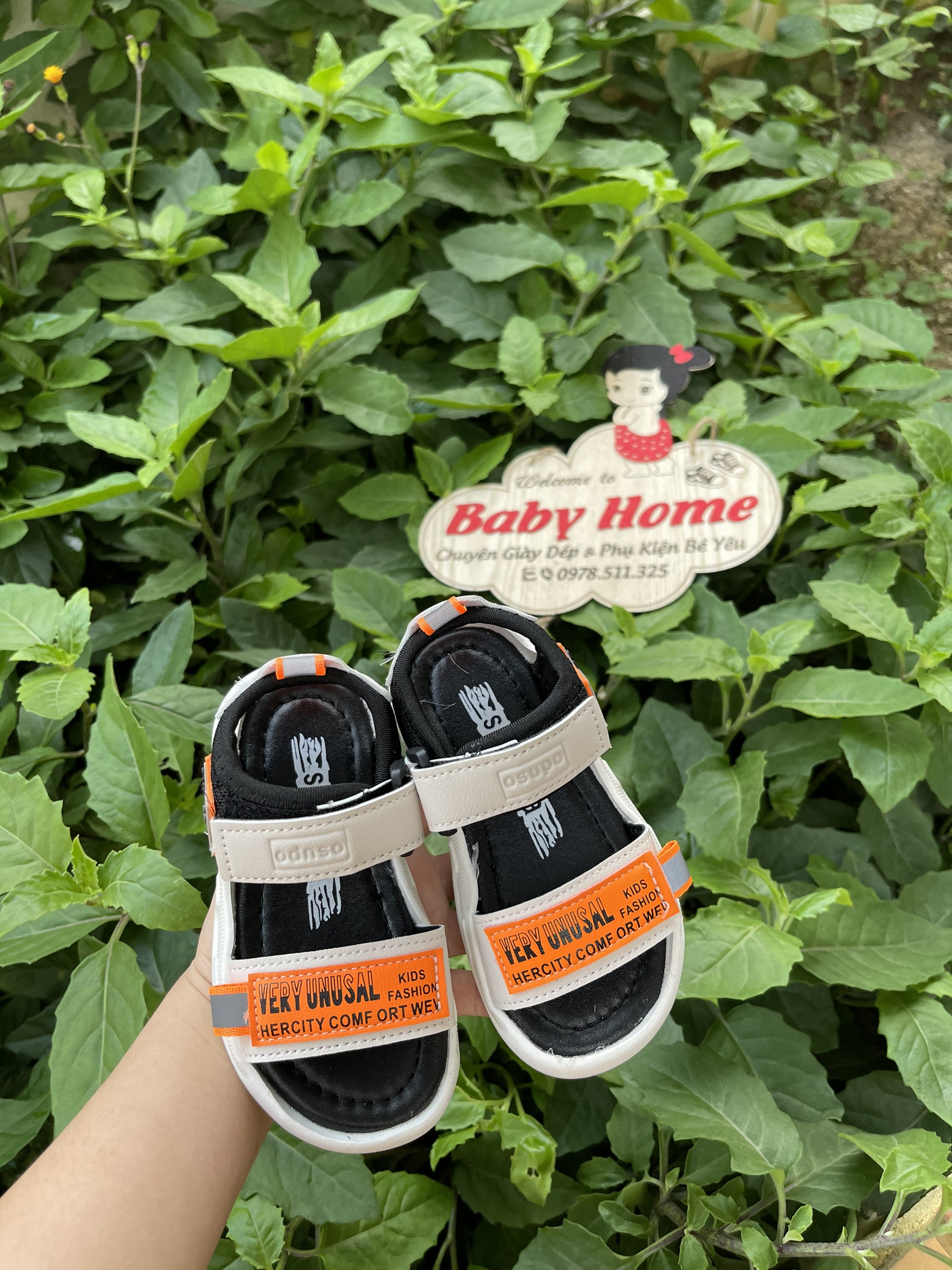 DÉP SANDAL ĐI HỌC CAO CẤP BÉ GÁI1-8 TUỔI 2 MÀU XANH, CAM SIZE 21-30 - MẪU  DÉP HOT NHẤT 2021 CHO BÉ  S15