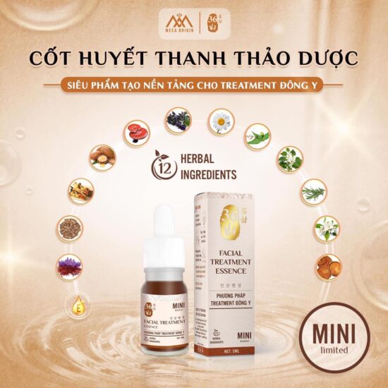 Cốt huyết thanh cao mụn Meea Organic - Chai mini 5ml