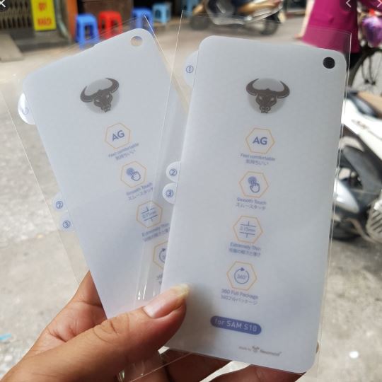 Dán ppf nhám chống vân tay dành cho samsung s10, s10 plus, s10 5g