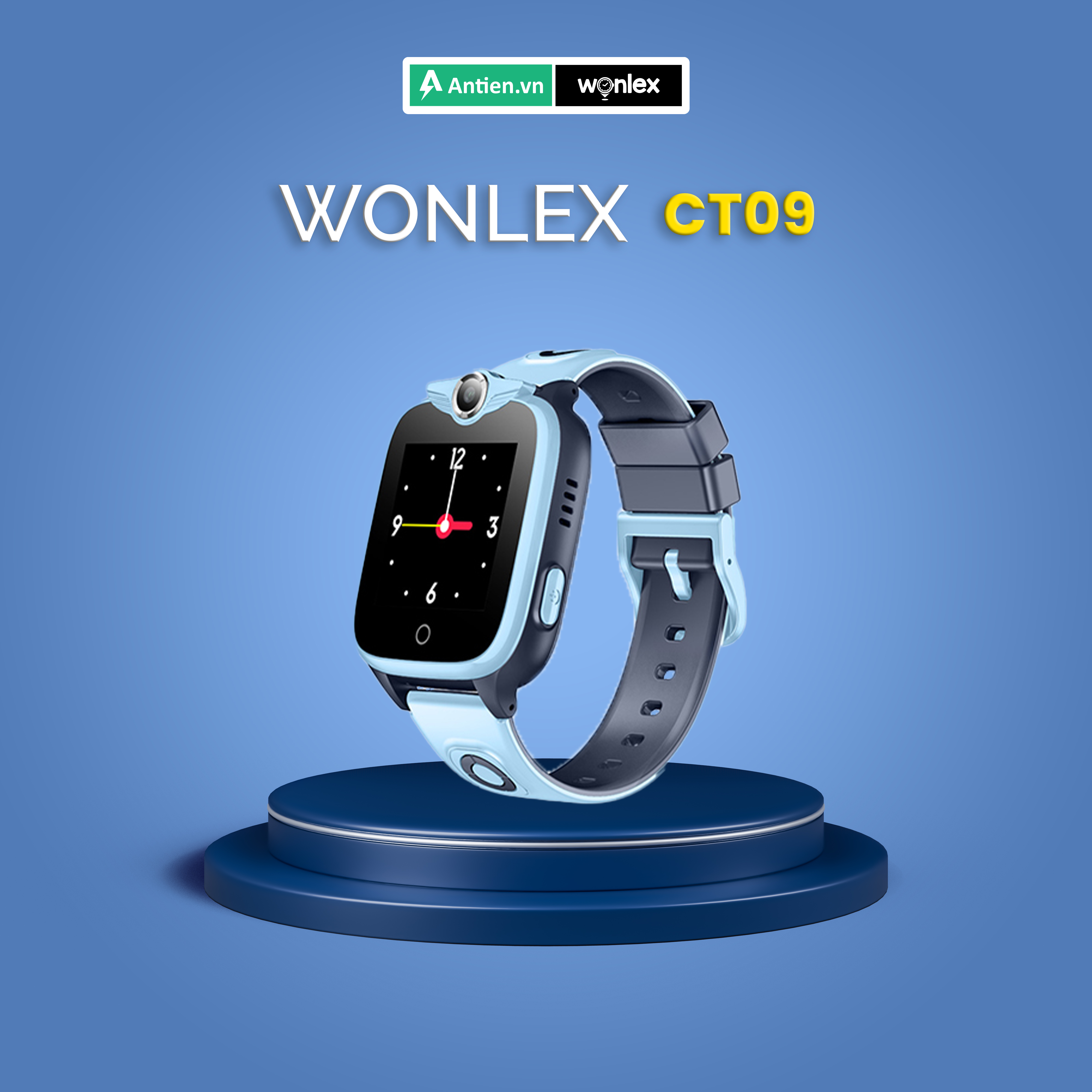 Đồng hồ định vị GPS Wonlex CT09 chính hãng bảo hành 12 tháng