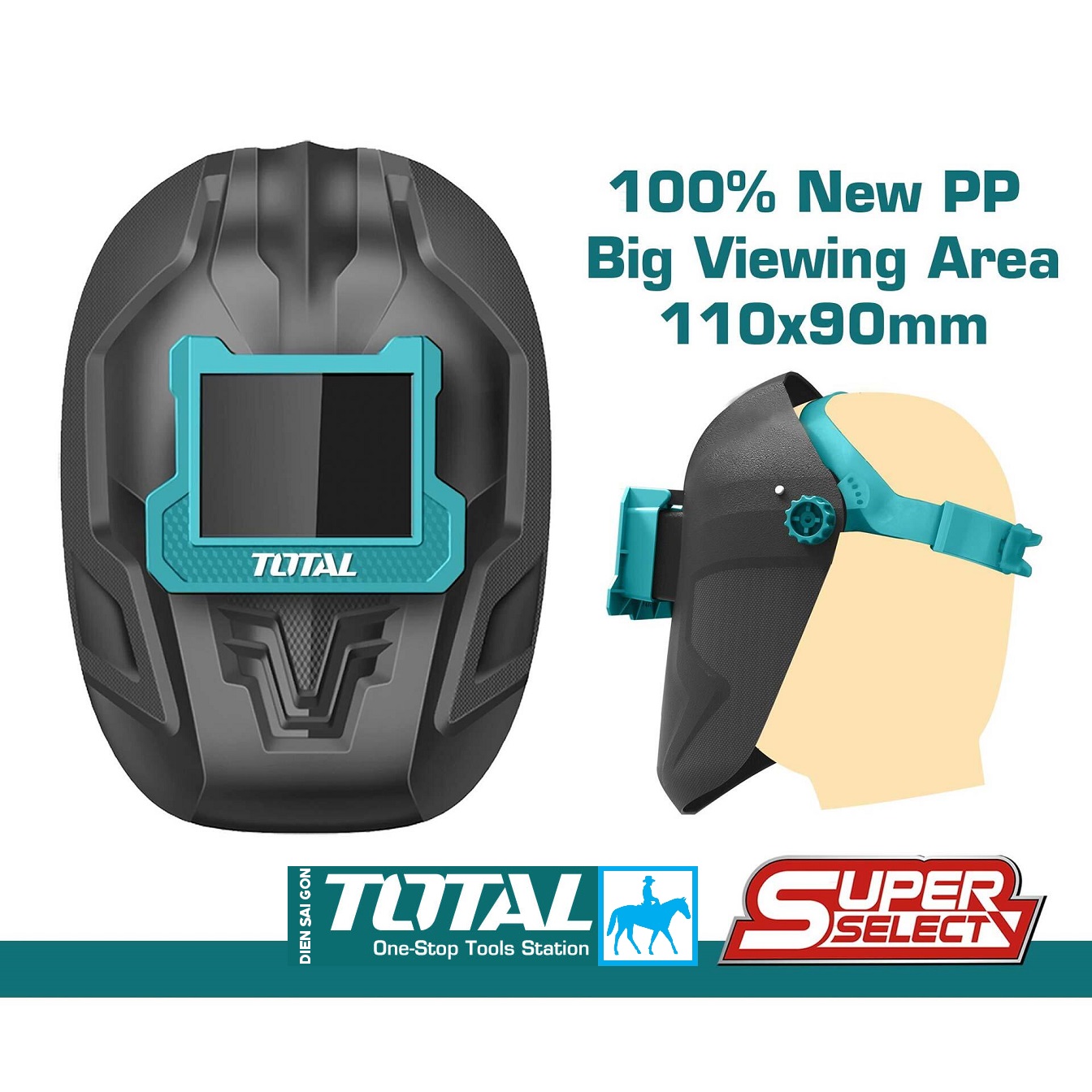 Mặt nạ hàn pp total - tsp9201