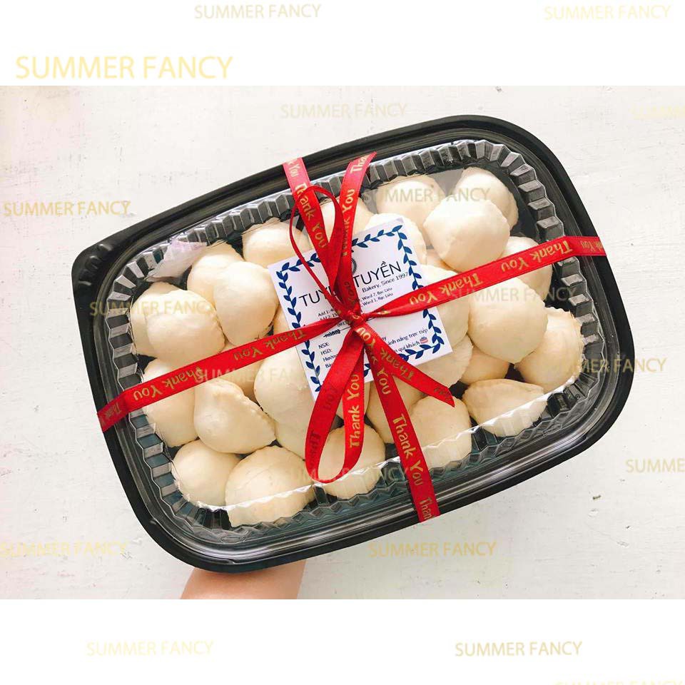 10 hộp nhựa có nắp 26cm x 19 cm x 5 cm đậy chữ nhật đế đen ht203