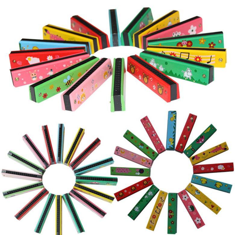 Đồ Chơi Trẻ Em Kèn Acmonica Bằng Gỗ Cho Bé Phát Triển Âm Nhạc, Kèn Harmonica giá rẻ cho người mới tập
