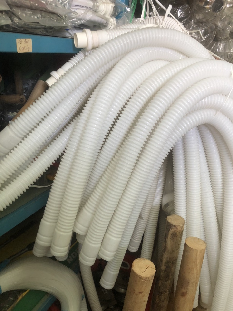 [Ảnh thật] [Có sẵn] Dây ruột gà xả nước máy giặt/bồn rửa chén, chậu rửa bát