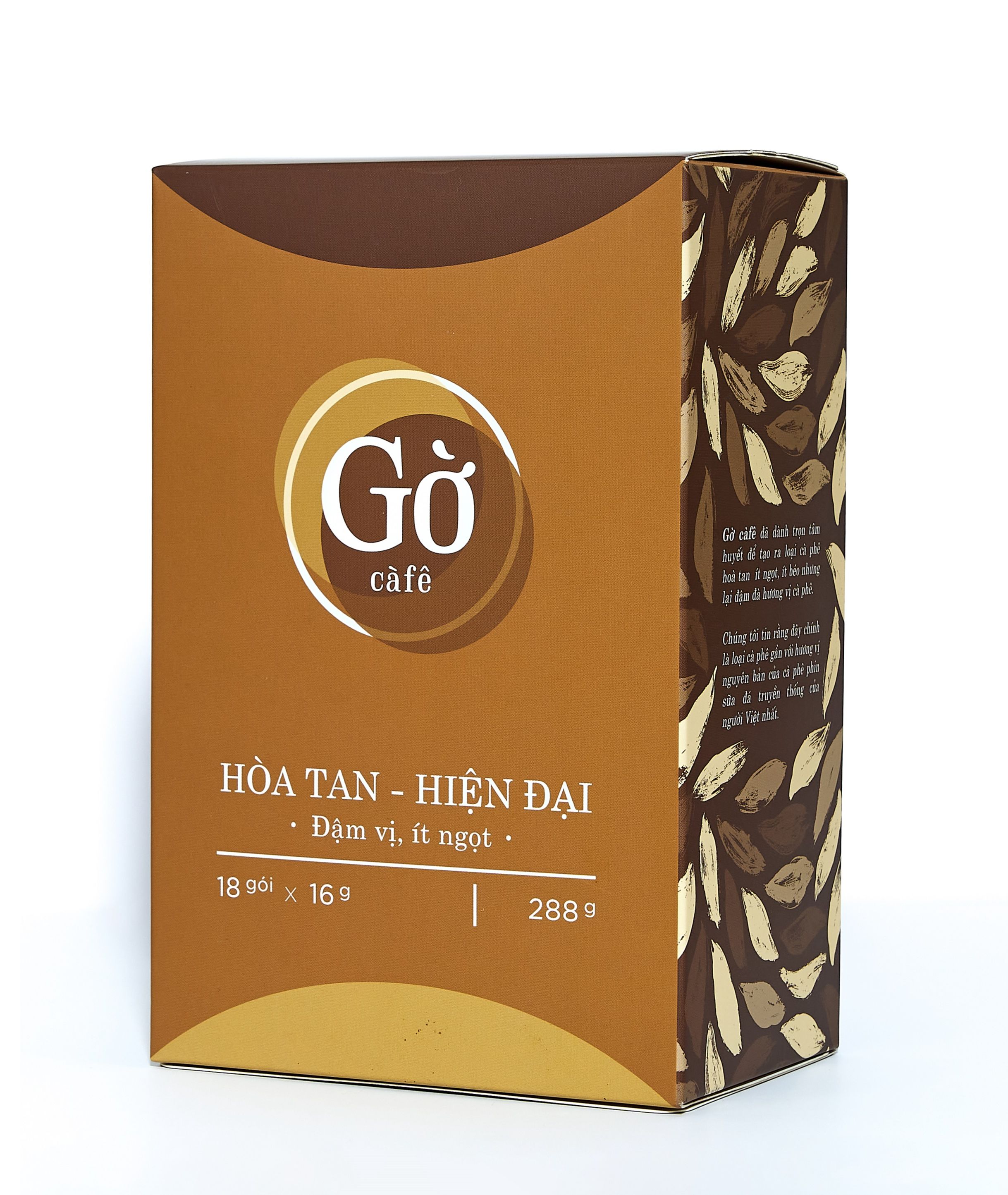 Gờ Cafe Hoà Tan 3in1 Hiện Đại ĐẬM VỊ, ÍT NGỌT