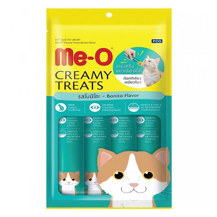 Bánh Thưởng dạng kem Me-O Creamy Treats 60g - Cutepets