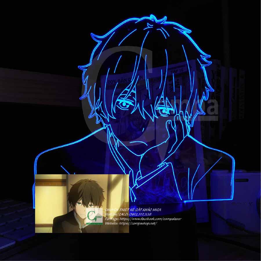 Ảnh Shop Tự Chụp] Đèn Ngủ Hyouka Oreki Houtarou Type 03 Ahyo0103 16 Màu Tùy  Chỉnh Compashop | Lazada.Vn