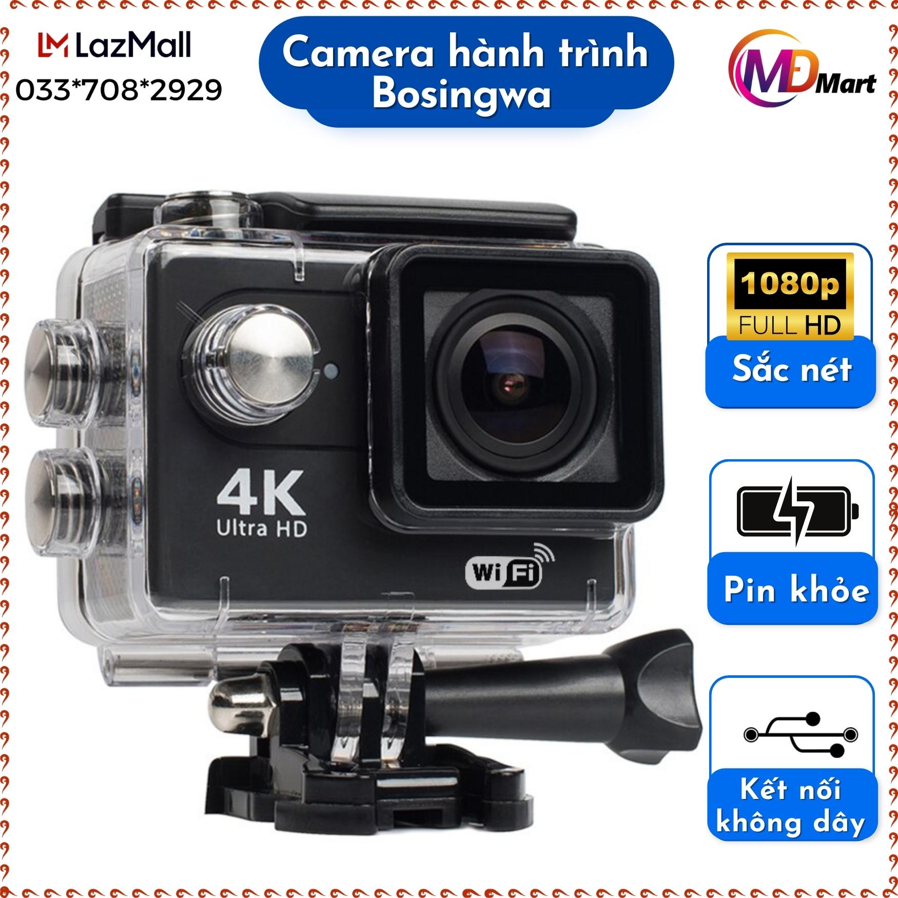 Camera Hành Trình Chống Nước Chống Rung 4K Sports Ultra HD DV - Camera Hành Trình Gắn Mũ Bảo Hiểm - Camera phượt thể thao kết nối Wifi xem trực tiếp điện thoại. Bảo Hành Uy Tín