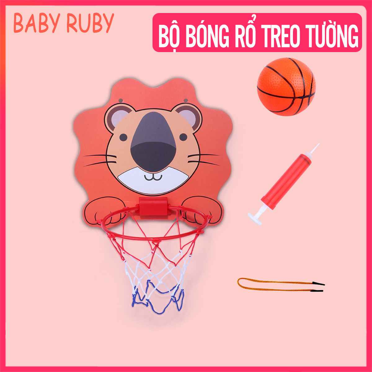 Bộ Đồ Chơi Bóng Rổ Treo Tường bảng ném bóng rổ dán tường mini bảng ném bóng rổ mini Đồ chơi bóng rổ cho bé treo tường bóng rổ trẻ em