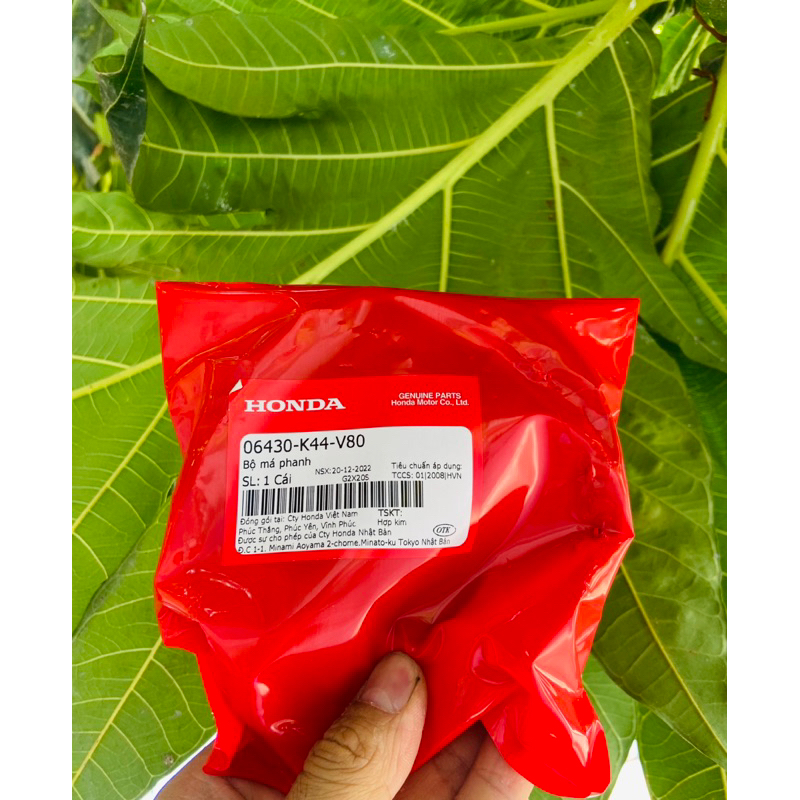 Bố thắng sau vario 125/ click 125/ ab 125/ lead125/ sh mode /pcx / vision2014 zin chính hãng honda