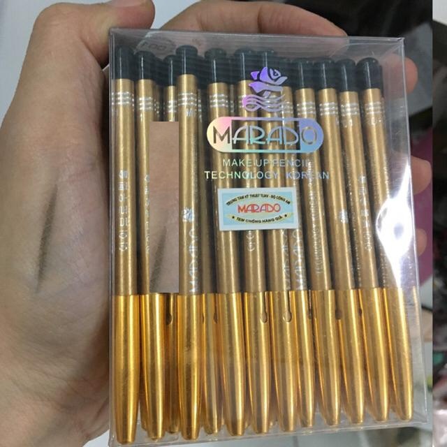 Chì kẻ mày Marado Eyebrow Pencil tiên lợi bỏ túi – Hàn Quốc