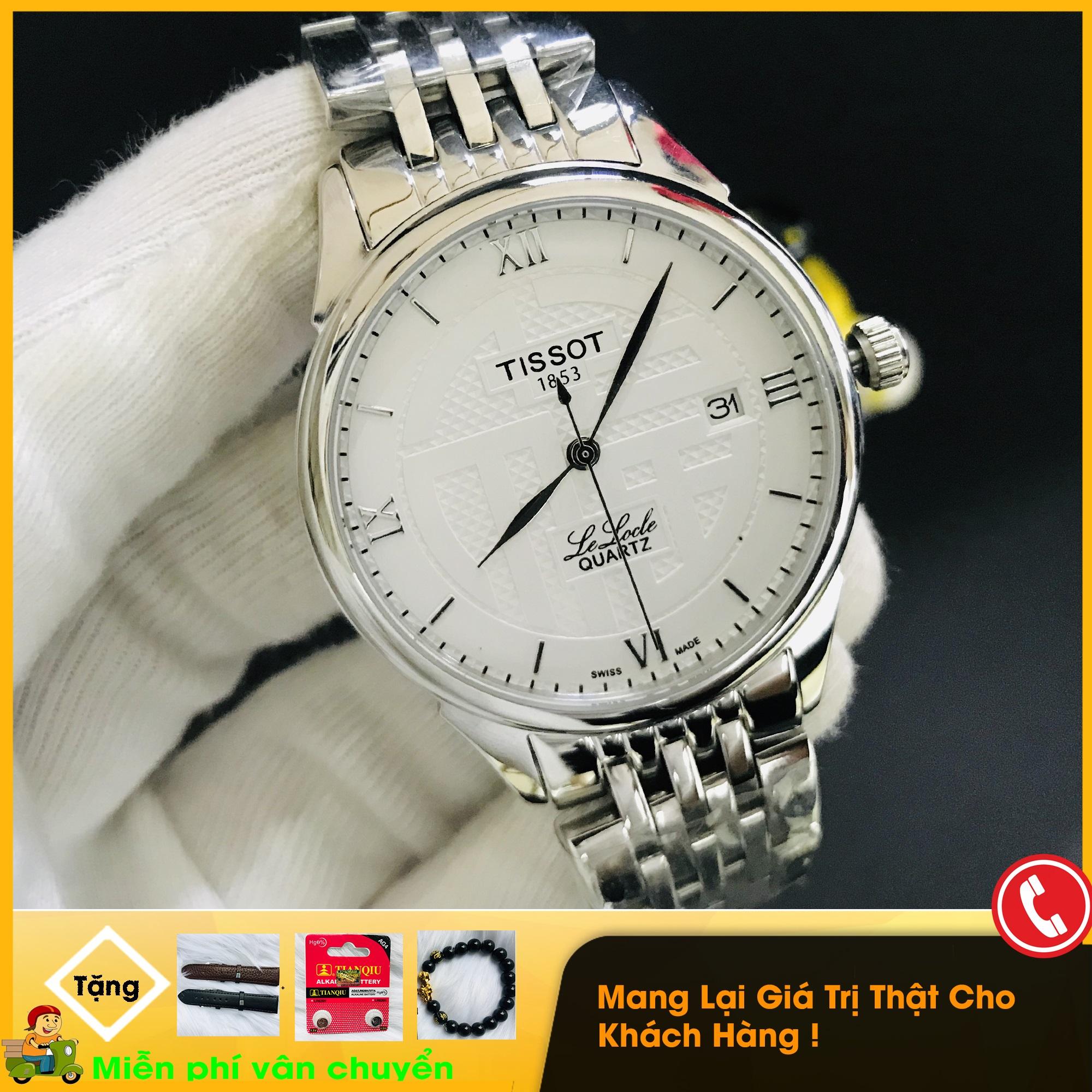 [KHUYẾN MẠI LỚN] KHI MUA ĐỒNG NAM THỜI TRANG MÃ 6806G, DÂY THÉP, KÍNH SAPPHIRE, CHỐNG XƯỚC, CHỐNG NƯỚC, TẶNG DÂY DA, VÒNG ĐÁ TỲ HƯU PHONG THỦY, 02 PIN DỰ TRỮ AG4