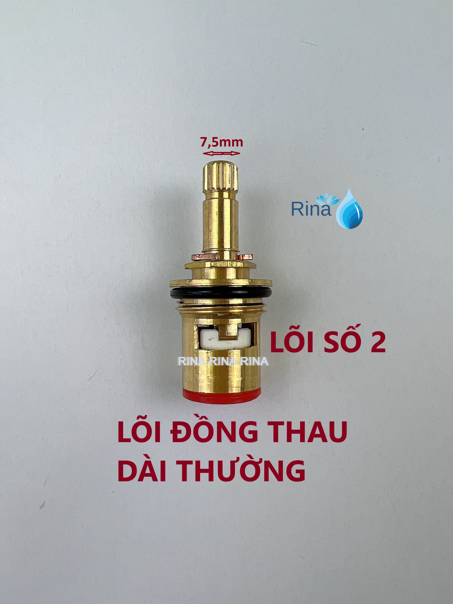 Ruột lõi vòi nước - ruột vòi chén lanh thau và 304, ruột lõi van không chế, ruột lõi vòi hồ các loại thay được tất cả các loại lõi lạnh