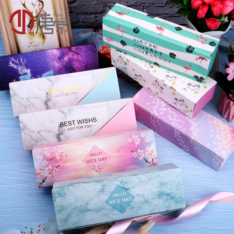 Td56- hộp đựng bánh kẹo nougat, socola các loại 5x7x21.4cm