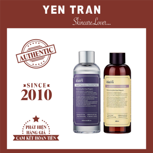Nước hoa hồng Dear Klairs Supple Preparation Facial Toner