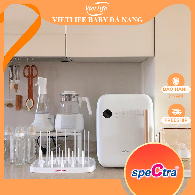 Máy tiệt trùng bình sữa tia uv spectra