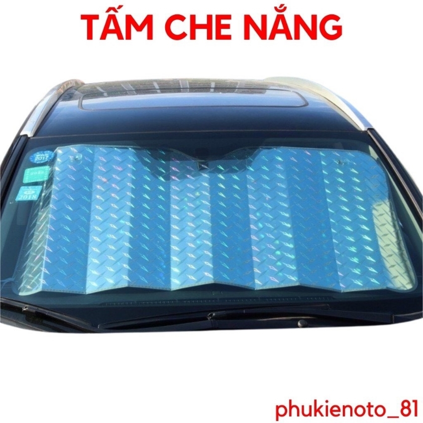 Tấm che nắng ô tô tráng nhôm che kính trong xe