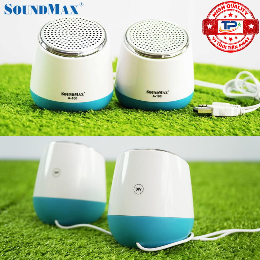 Loa máy vi tính laptop soundmax a-160 / a160 chuẩn 2.0