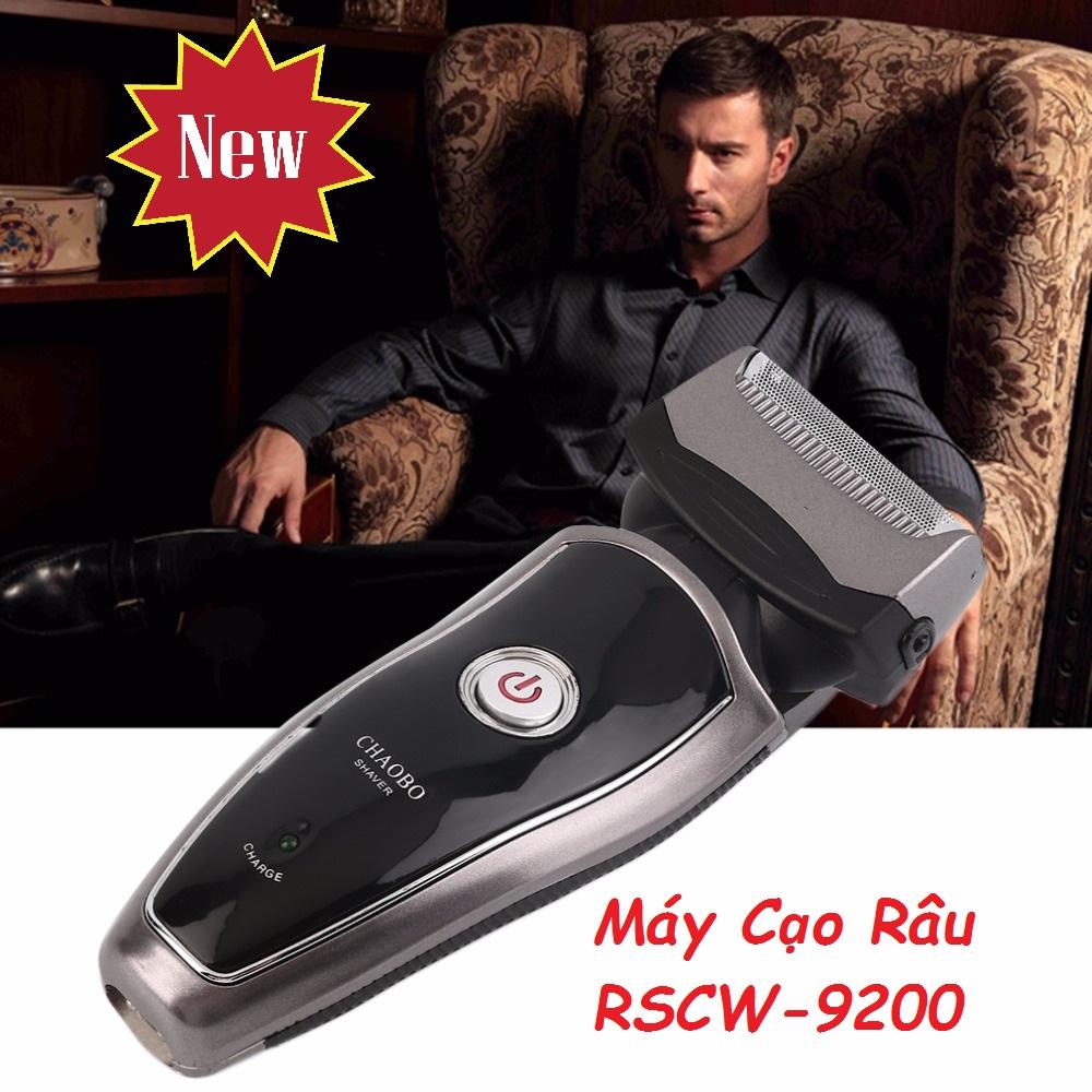 Máy Cạo Lông Họa Mi, Máy Cạo Lông Mu, Máy Cạo Râu Chaobo RSCW-9300 Đa Năng Hệ Thống 3 Lưỡi Kép Lưới Bọc An Toàn, Chất Liệu Cao Cấp, Kiểu Dáng Đẹp Vừa Tay.