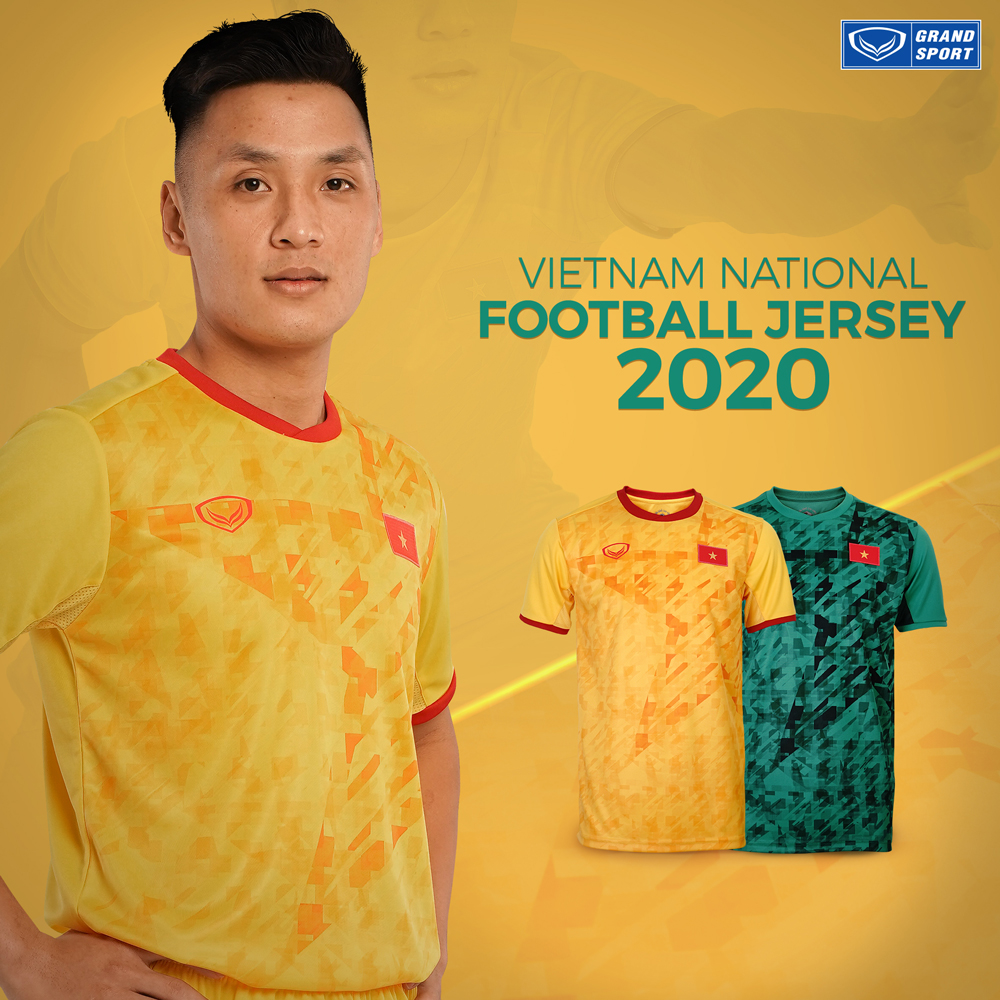 Áo Thủ Môn Đội Tuyển Việt Nam 2020 Grand Sport Vàng