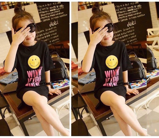 Đầm suông mặt cười cho bé gái từ 24kg - 34kg, Đầm thun suông bé gái, Đầm trẻ em, Đầm bé gái, Đầm size đại bé gái, Đầm bé gái size đại, Thời trang trẻ em, Thời trang bé gái, Đầm bé gái 8 tuổi, Đầm bé gái 30kg, Miễn phí đơn hàng từ 200k