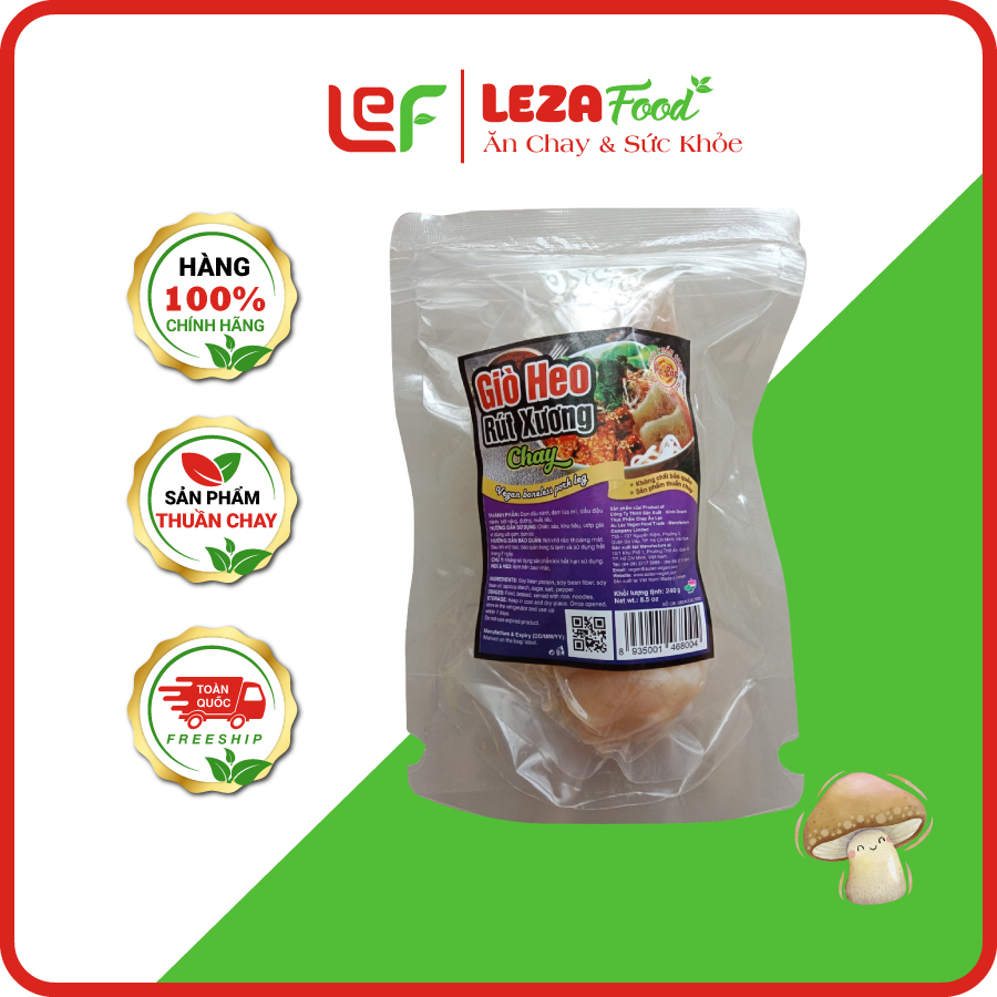 Giò heo rút xương chay âu lạc 240g tiệt trùng