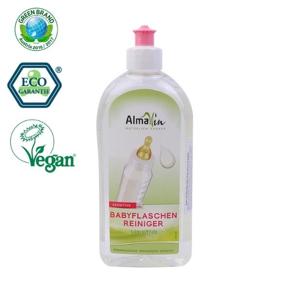 Nước vệ sinh bình sữa em bé hữu cơ almawin 500ml